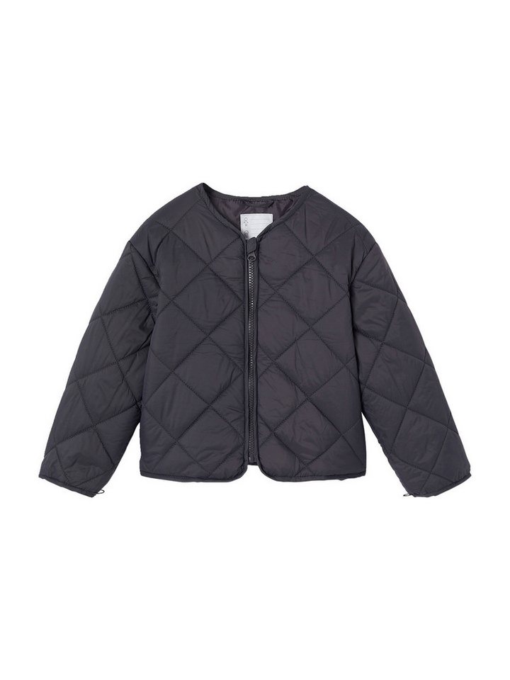 vertbaudet Parka Mädchen Winterjacke mit Webpelzkapuzenfutter 3-in-1, abnehmbarer Innenjacke, Leo-Print – Bild 2 von 5