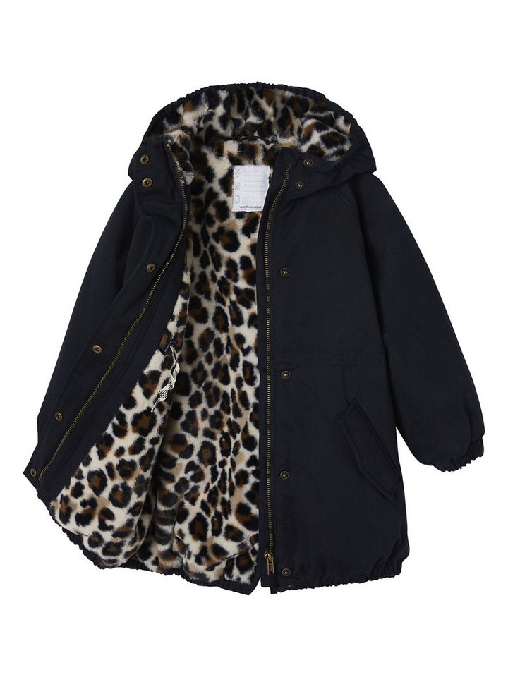 vertbaudet Parka Mädchen Winterjacke mit Webpelzfutter – Bild 5 von 5