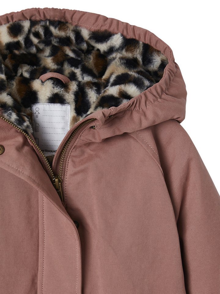 vertbaudet Parka Mädchen Winterjacke mit Webpelzfutter – Bild 3 von 5