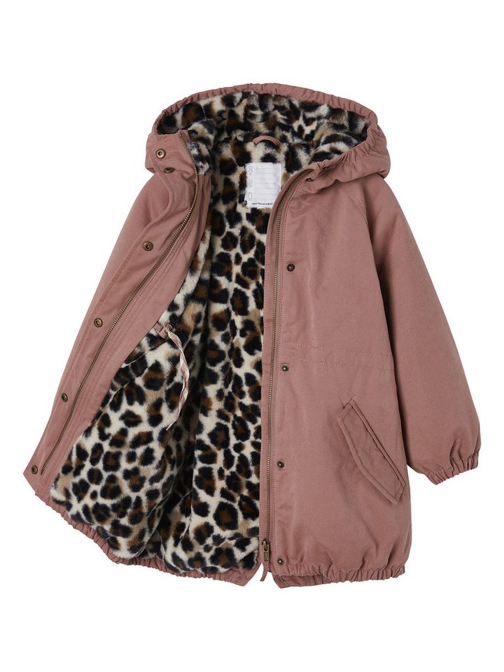vertbaudet Parka Mädchen Winterjacke mit Webpelzfutter – Bild 5 von 5