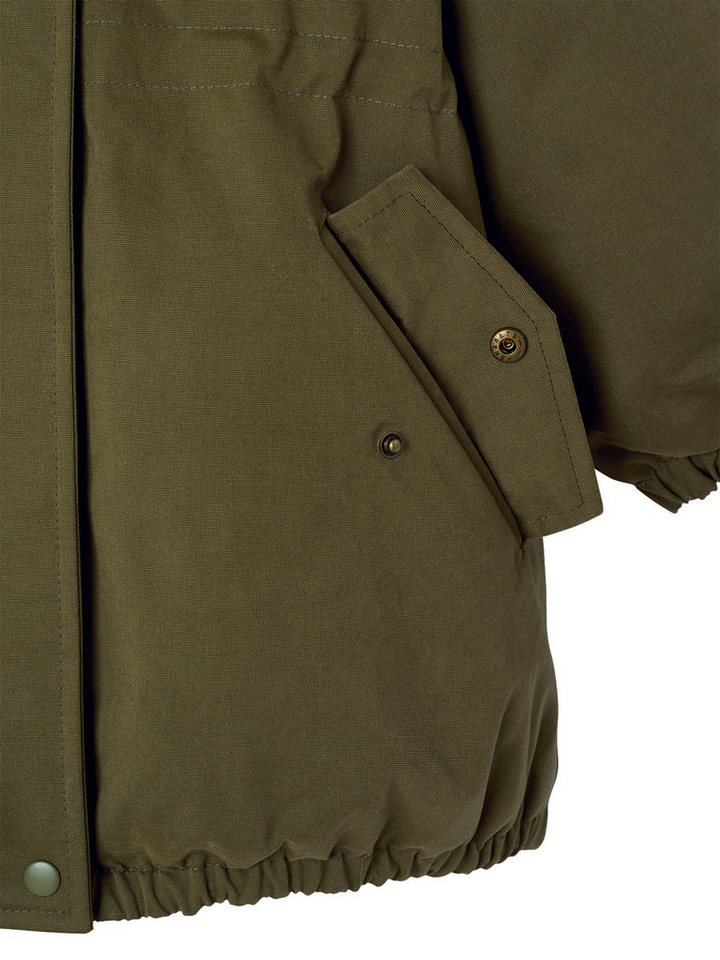 vertbaudet Parka Mädchen Winterjacke mit Webpelzfutter – Bild 4 von 5