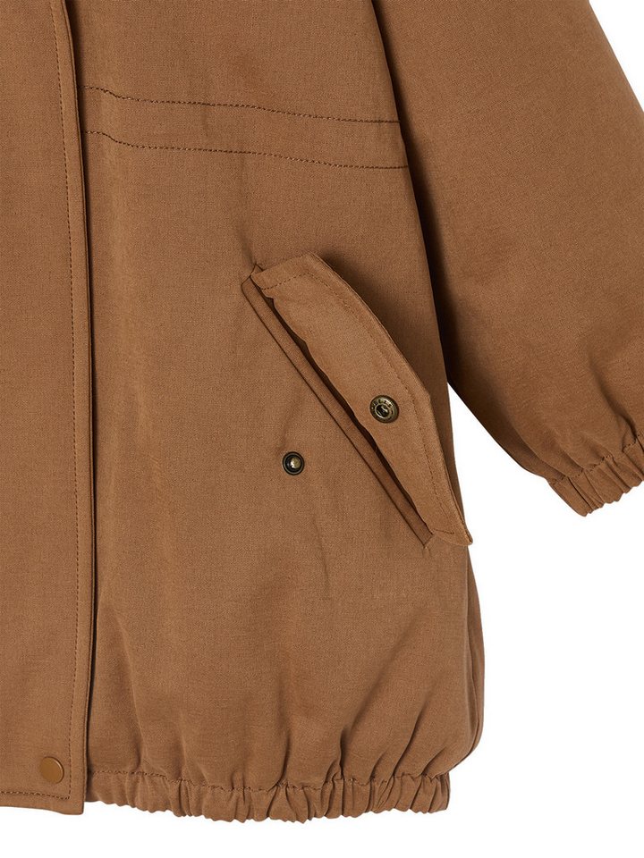 vertbaudet Parka Mädchen Winterjacke mit Webpelzfutter – Bild 4 von 5