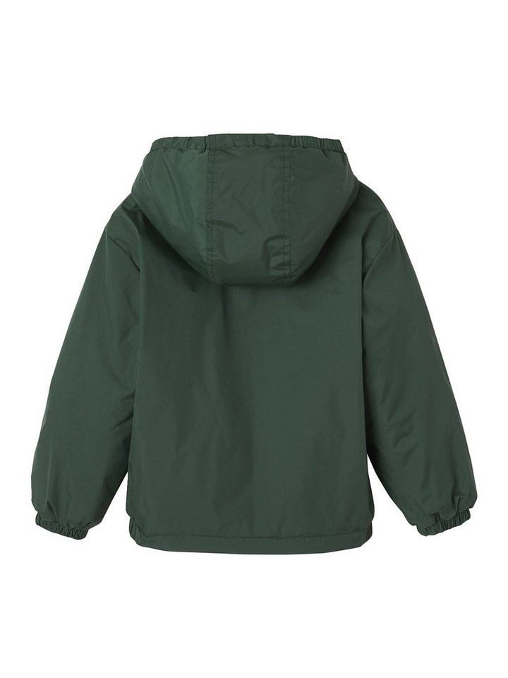 vertbaudet Regenjacke Jungen Anorak mit Teddyfleece-Futter – Bild 2 von 5