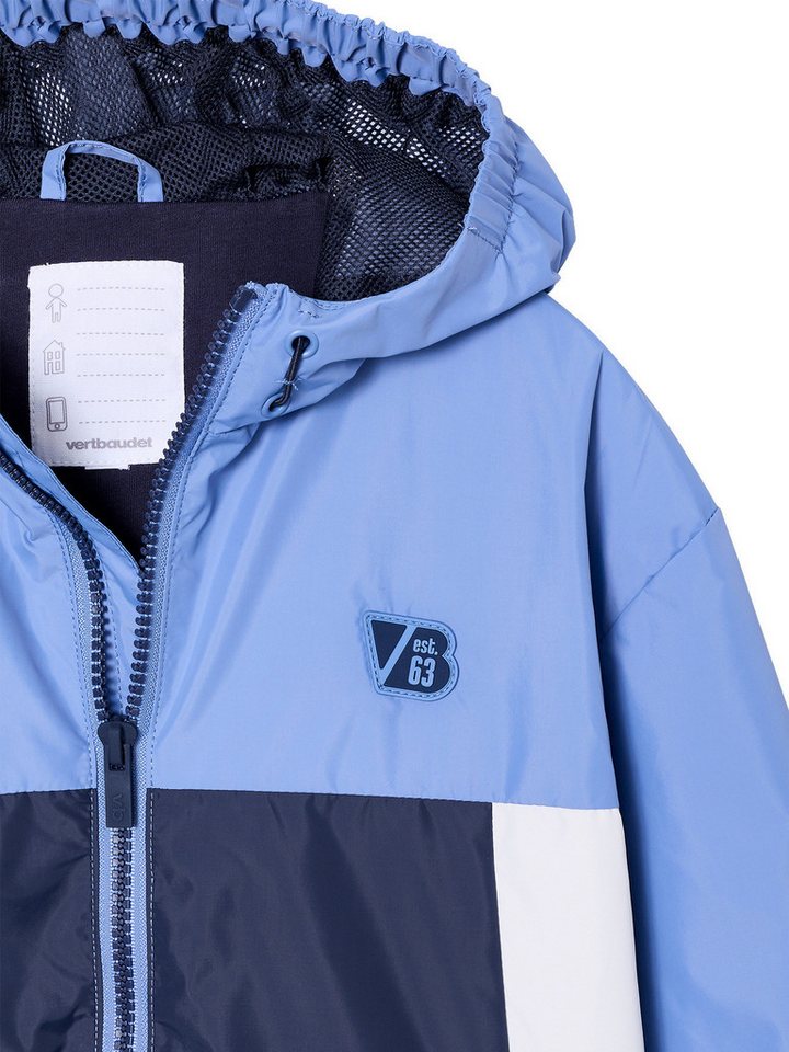 vertbaudet Regenjacke Jungen Regenjacke, Colorblock – Bild 3 von 4