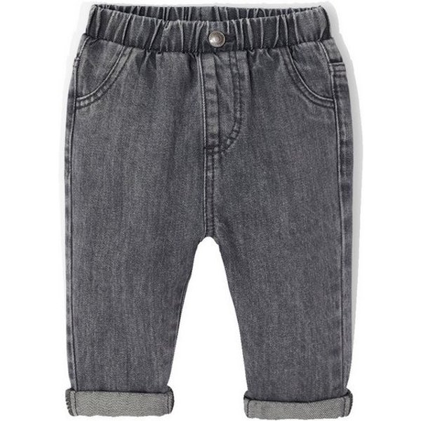 vertbaudet Regular-fit-Jeans Baby Jeans mit Dehnbund BASIC Bundweite verstellbar