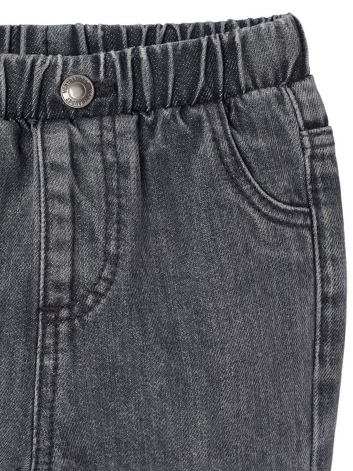 vertbaudet Regular-fit-Jeans Baby Jeans mit Dehnbund BASIC Bundweite verstellbar – Bild 3 von 5