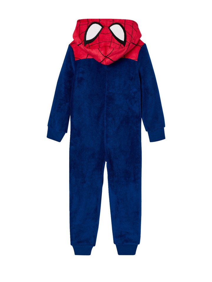 vertbaudet Schlafanzug Kinder Fleece-Overall SPIDERMAN, Onesie – Bild 3 von 5