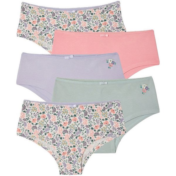 vertbaudet Slip 5er-Pack Mädchen Shortys