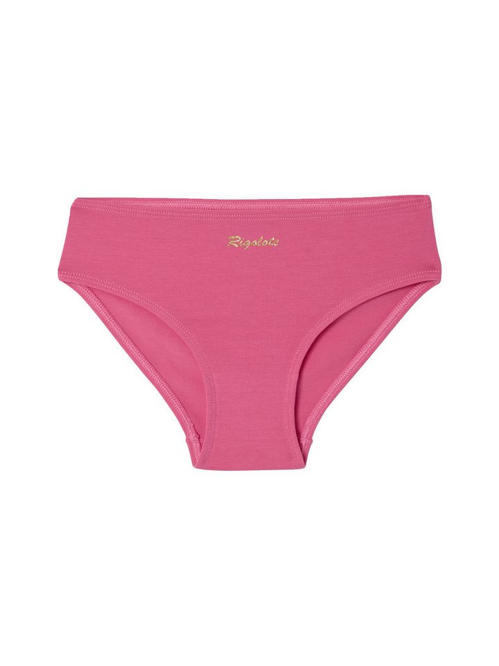 vertbaudet Slip 7er-Pack Mädchen Slips mit goldenen Schriftzügen 7er-Pack – Bild 2 von 5