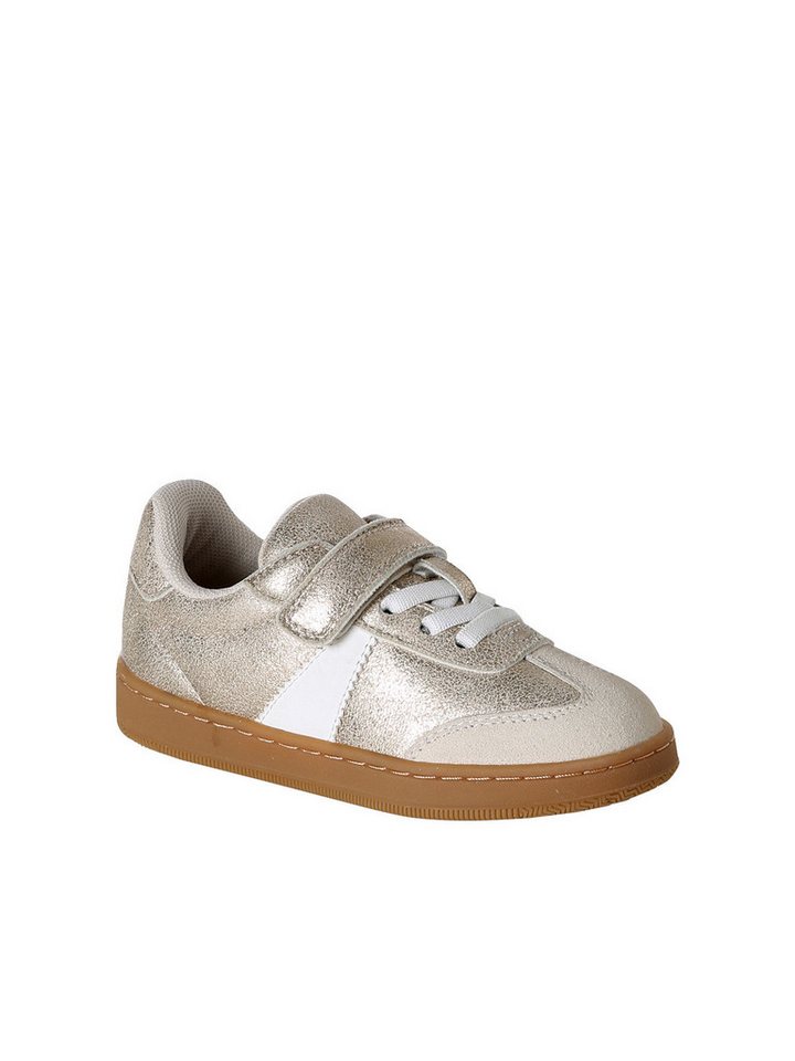 vertbaudet Sneakers mit Klettverschluss Mädchen, Synthetik Sneaker – Bild 2 von 5