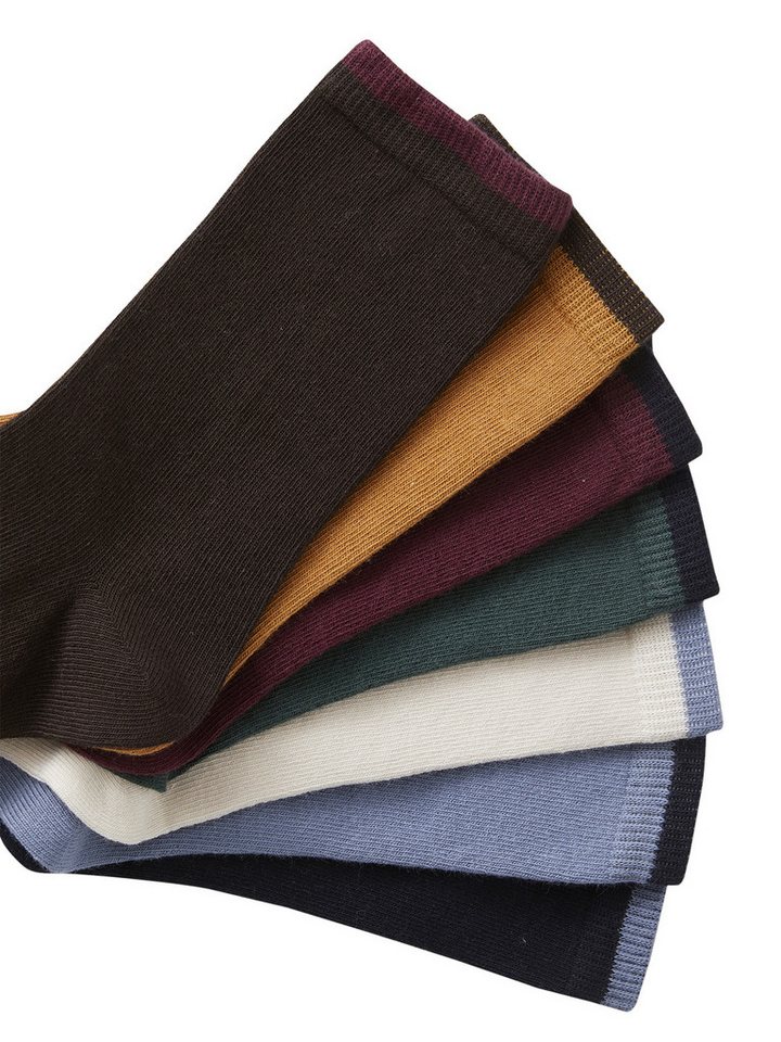 vertbaudet Socken Jungen Socken, zweifarbig BASIC 7er-Pack – Bild 2 von 3