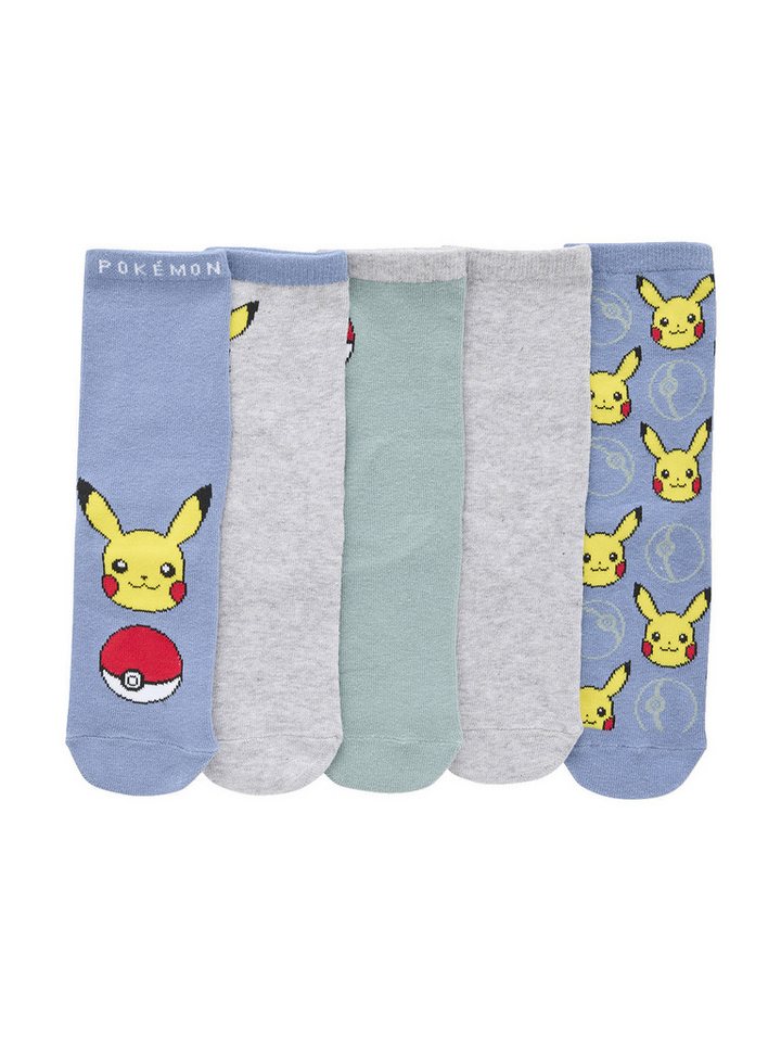 vertbaudet Socken Socken POKEMON, Kinder 5er-Pack – Bild 2 von 4