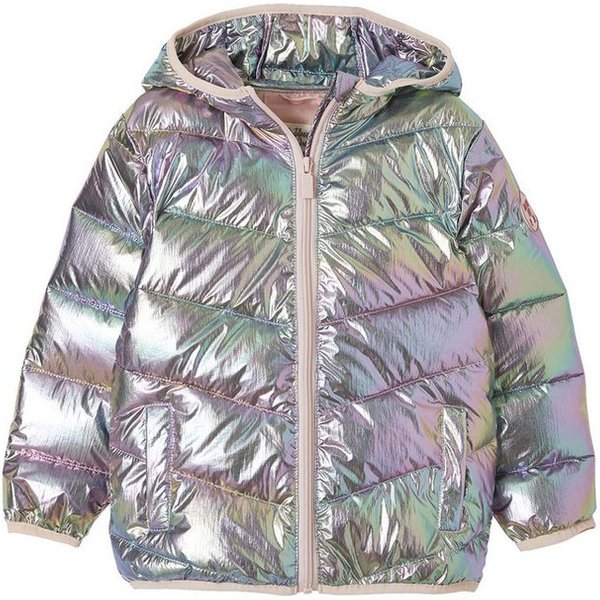 vertbaudet Steppjacke Mädchen Light-Steppjacke mit Glanzeffekt