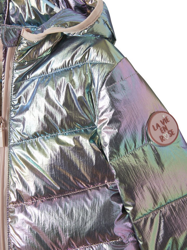 vertbaudet Steppjacke Mädchen Light-Steppjacke mit Glanzeffekt – Bild 3 von 4