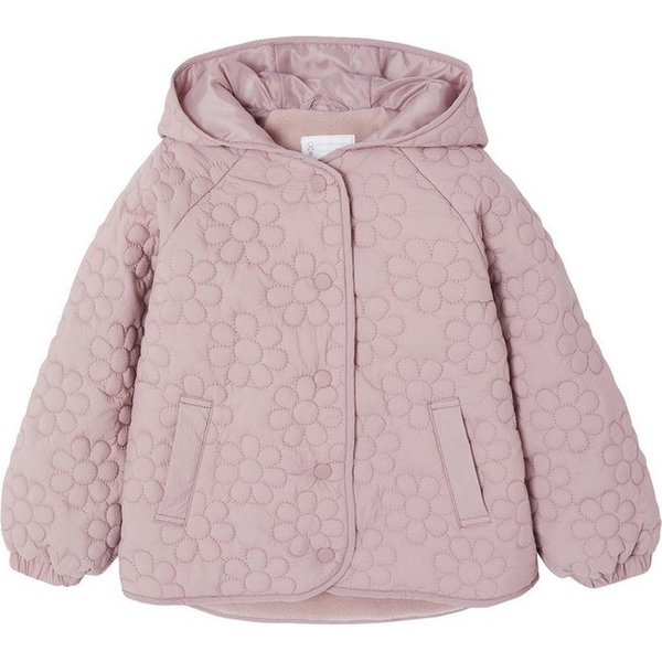vertbaudet Steppjacke Mädchen Light-Steppjacke mit Blumenmuster