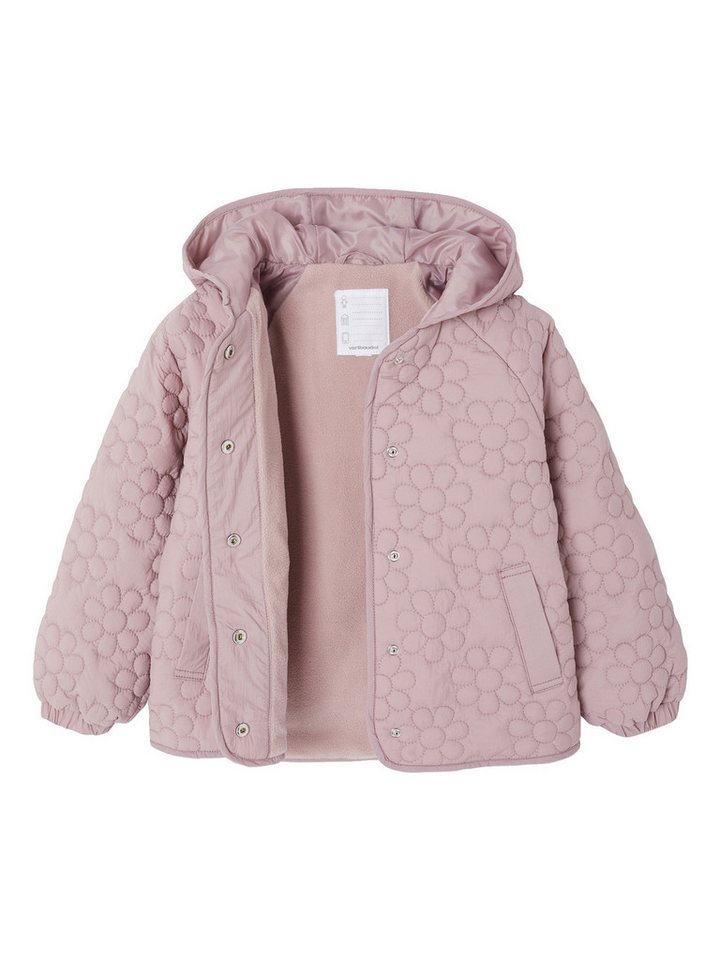 vertbaudet Steppjacke Mädchen Light-Steppjacke mit Blumenmuster – Bild 5 von 5