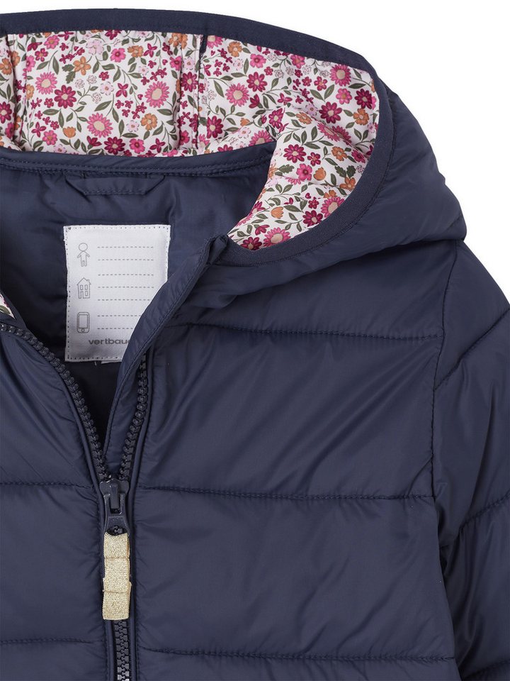 vertbaudet Steppjacke Mädchen Light-Steppjacke mit Kapuze, Recycling-Polyester – Bild 3 von 5