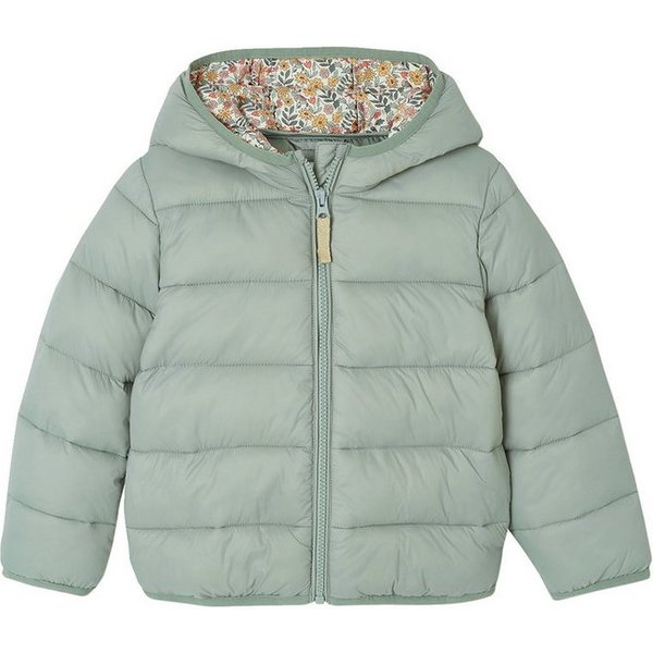 vertbaudet Steppjacke Mädchen Light-Steppjacke mit Kapuze, Recycling-Polyester