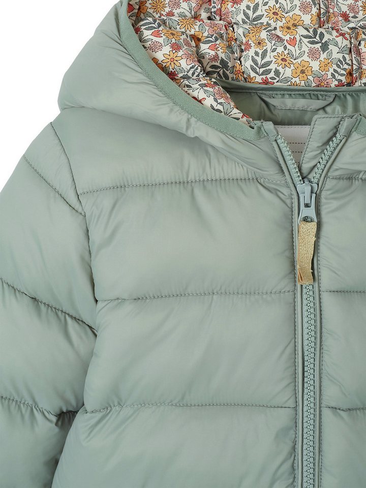 vertbaudet Steppjacke Mädchen Light-Steppjacke mit Kapuze, Recycling-Polyester – Bild 3 von 5