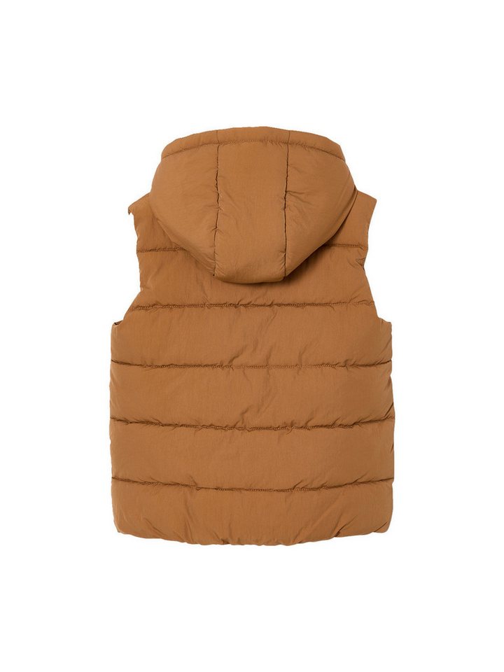 vertbaudet Steppjacke Steppweste mit Kapuze Jungen, Übergangszeit – Bild 2 von 4