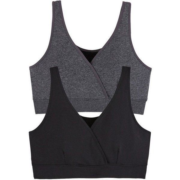 vertbaudet Still-BH Nahtlose Still-BHs, Mikrofaser 2er-Pack