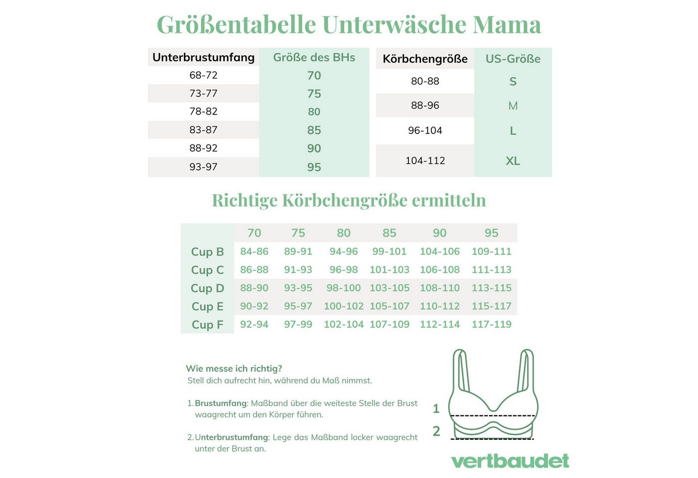 vertbaudet Still-BH Nahtlose Still-BHs, Mikrofaser 2er-Pack – Bild 4 von 4