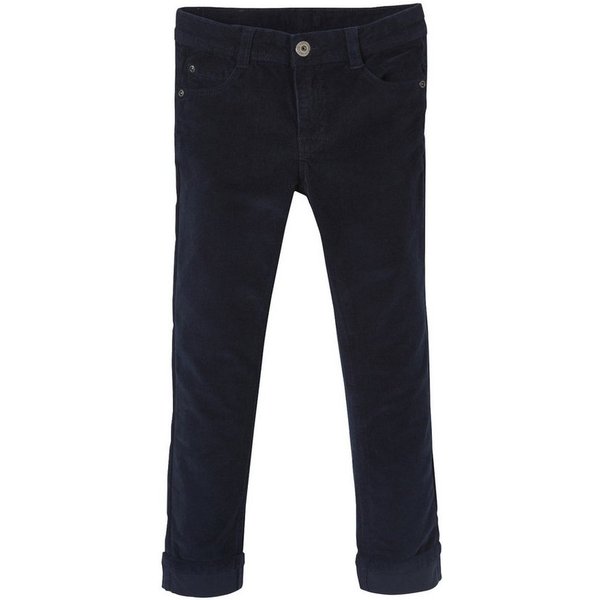vertbaudet Stoffhose Jungen Cordhose, Slim-Fit Bundweite verstellbar