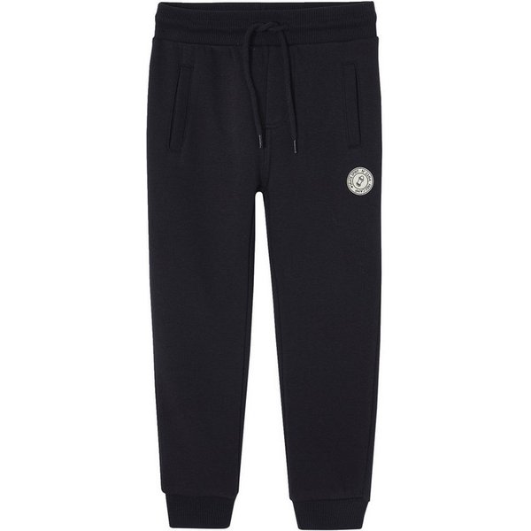 vertbaudet Stoffhose Jungen Sweathose BASIC 2 Vordertaschen, Dehnbund