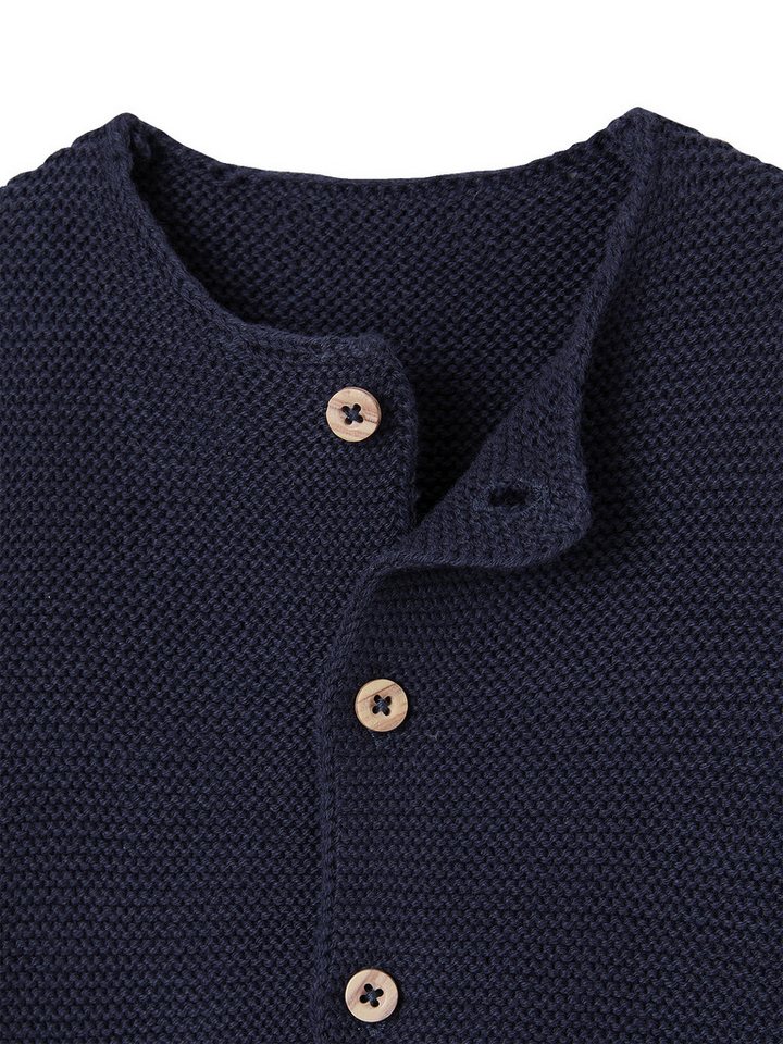 vertbaudet Strickjacke Baby Strickjacke aus Baumwolle BASIC – Bild 3 von 3