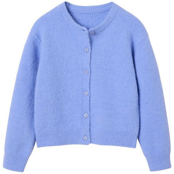 vertbaudet Strickjacke Flauschige Strickjacke Mädchen
