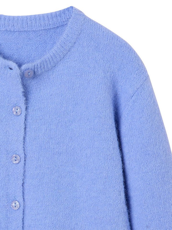 vertbaudet Strickjacke Flauschige Strickjacke Mädchen – Bild 3 von 5