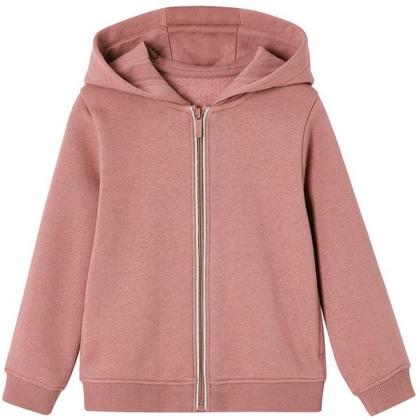 vertbaudet Sweatjacke Kapuzensweatjacke Mädchen BASIC