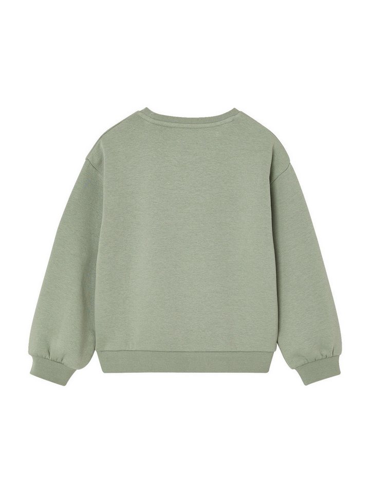 vertbaudet Sweatjacke Mädchen Sweatshirt mit Print Basics – Bild 2 von 5