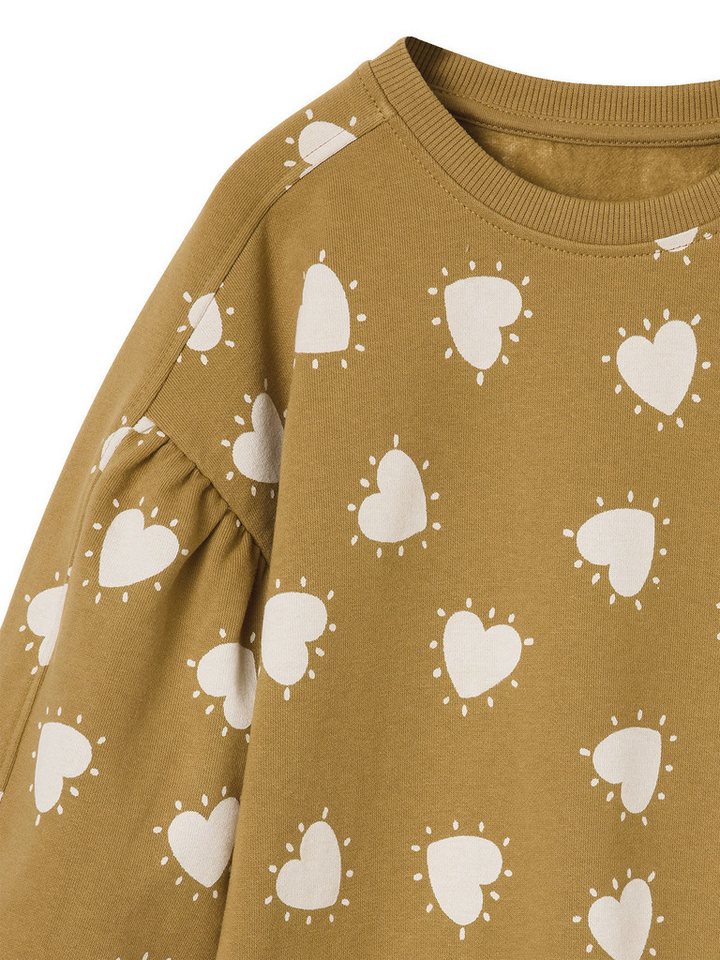 vertbaudet Sweatkleid Kurzes Sweatkleid Mädchen – Bild 3 von 5