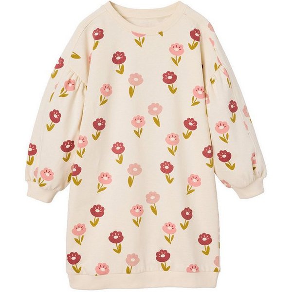 vertbaudet Sweatkleid Kurzes Sweatkleid Mädchen