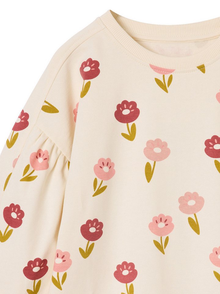 vertbaudet Sweatkleid Kurzes Sweatkleid Mädchen – Bild 3 von 4