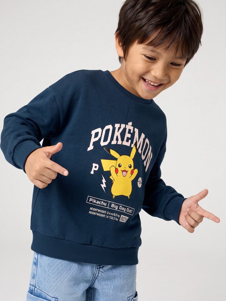 vertbaudet Sweatshirt Kinder Sweatshirt POKEMON – Bild 4 von 5