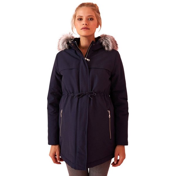 vertbaudet Umstandsjacke Parka, Tragejacke für Schwangerschaft & Stillzeit 3-in-1
