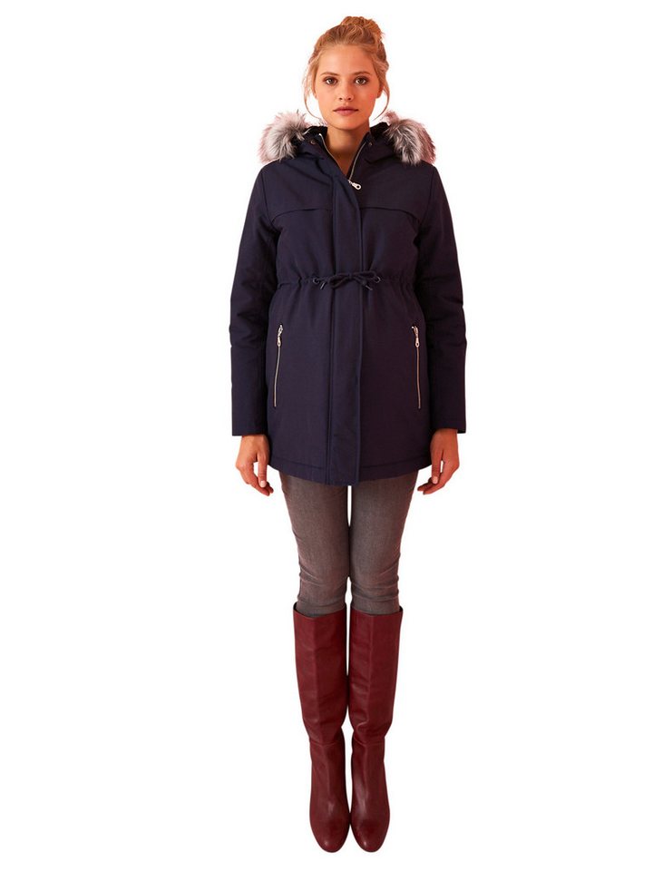vertbaudet Umstandsjacke Parka, Tragejacke für Schwangerschaft & Stillzeit 3-in-1 – Bild 3 von 4