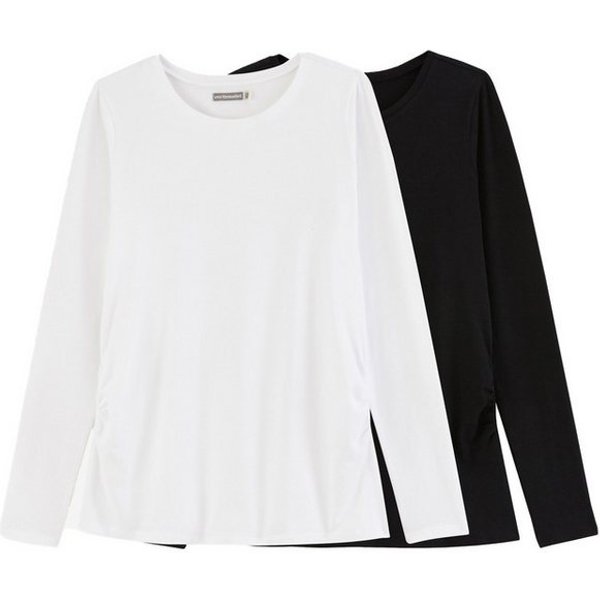 vertbaudet Umstandsshirt Umstands-Shirts 2er-Pack