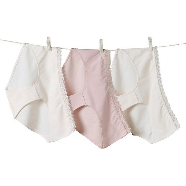 vertbaudet Umstandsslip 3er-Pack Umstands-Slips mit Spitze 3er-Pack