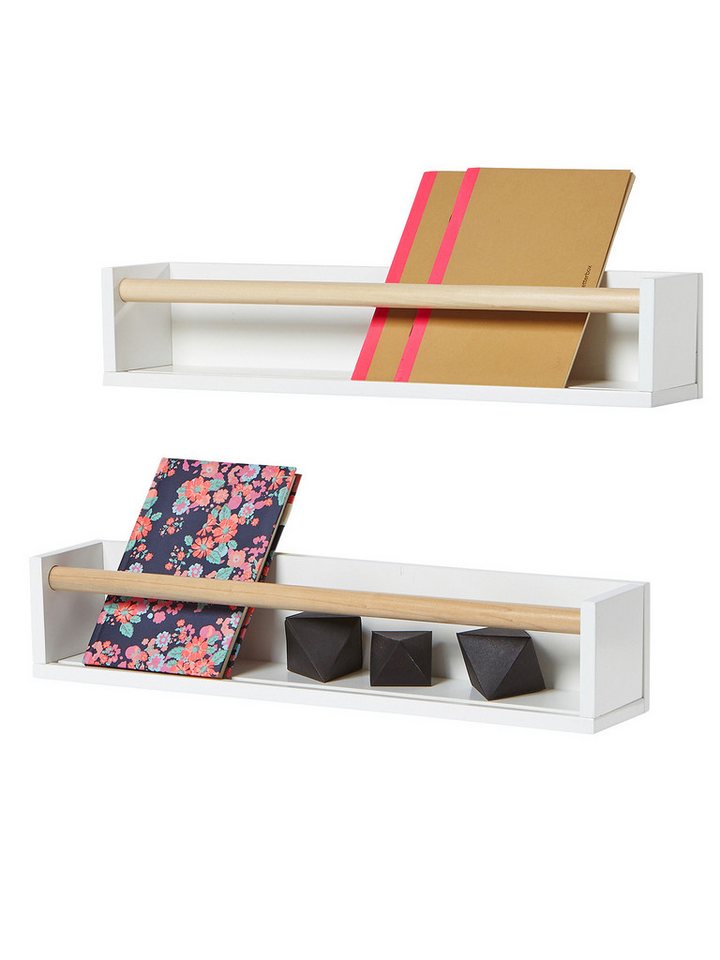 vertbaudet Wandregal 2er-Set Wandregale KONFETTI Kinderzimmer – Bild 3 von 4