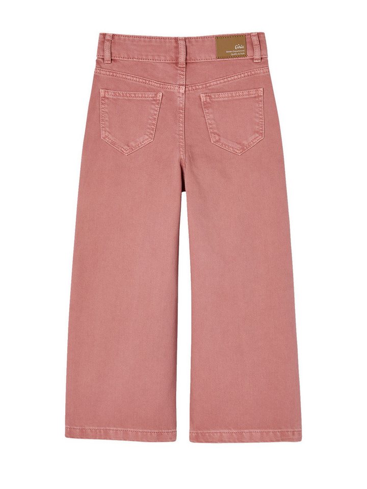 vertbaudet Weite Jeans Weite Mädchen Hose, Hüftweite REGULAR – Bild 2 von 5
