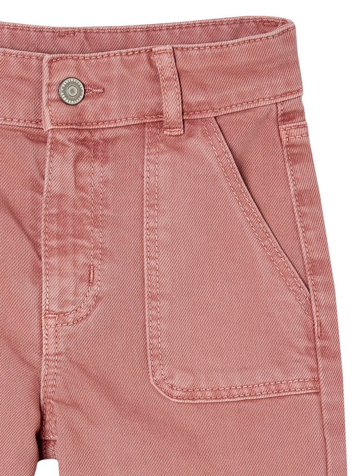vertbaudet Weite Jeans Weite Mädchen Hose, Hüftweite SLIM – Bild 3 von 5