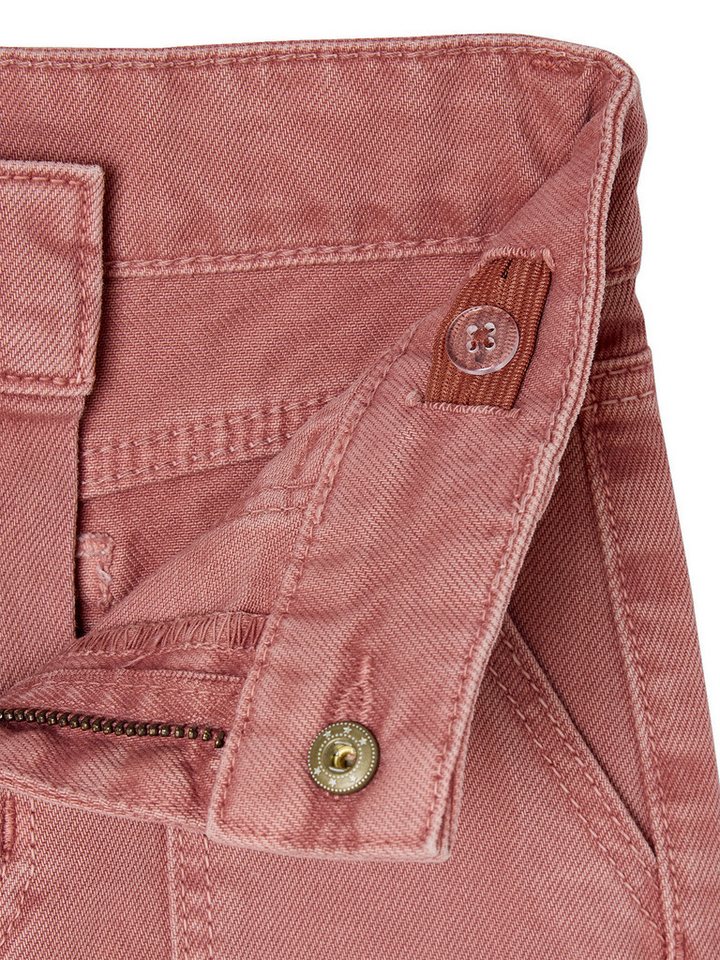 vertbaudet Weite Jeans Weite Mädchen Hose, Hüftweite SLIM – Bild 4 von 5