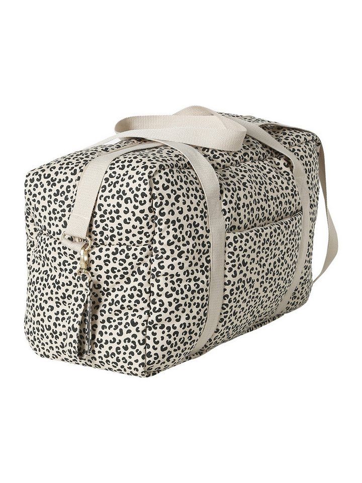 vertbaudet Wickeltasche mit Leopardenmuster, Canvas – Bild 3 von 5