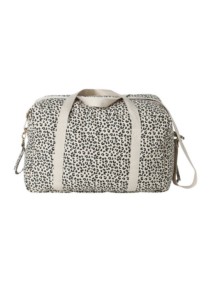 vertbaudet Wickeltasche mit Leopardenmuster, Canvas – Bild 4 von 5