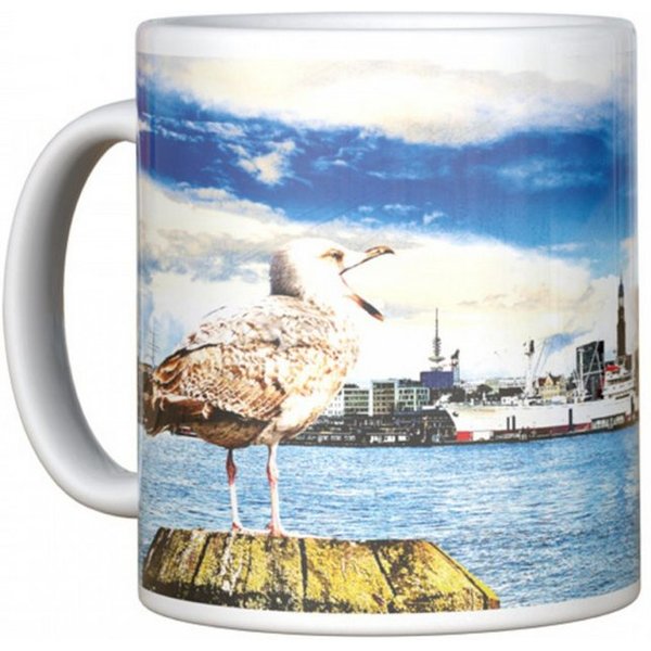 VertriebsArena GmbH Becher HSV Tasse "Elbe", Steinzeug