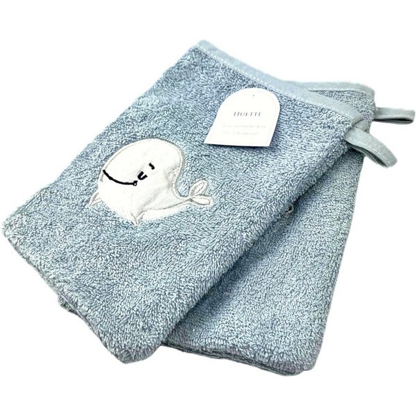 VewoTex Waschhandschuh 2er Pack Baby Waschhandschuhe » Set 2 Kinder Waschlappen Frottee, Baumwolle (Set, 2-St), 21 x 15 cm reine Baumwolle » Wasch Handschuhe