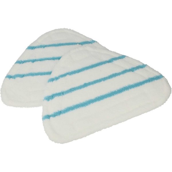 vhbw vhbw 2x Wischbezug kompatibel mit Ariete Dampfreiniger - Polyester, Po Wischbezug (Polyester / Polyamid, 20.5x28.9 cm, 2-tlg., Ersatzbezug zur Befestigung 
